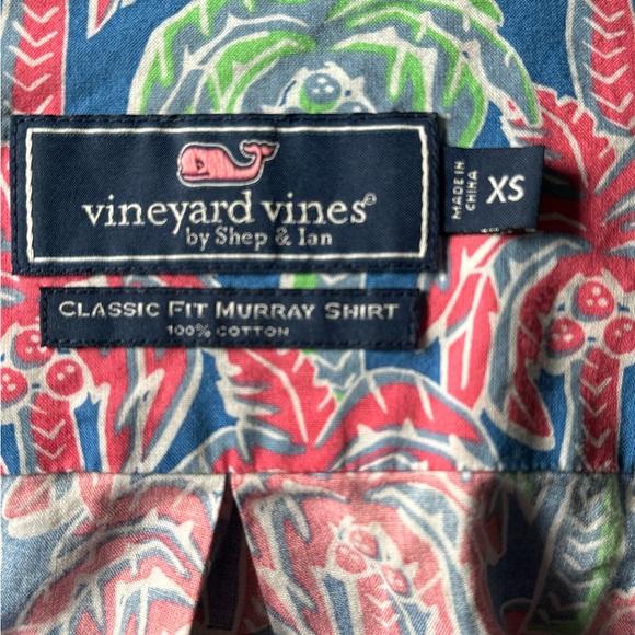 Vineyard Vines Men’s shirt | Size XS | Palm Tree print - Picture 4 of 8
